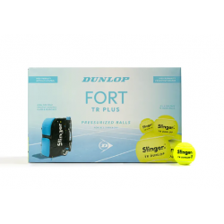 Slinger Dunlop Fort TR Plus (pressurized) 72 bumbiņu iepakojums 