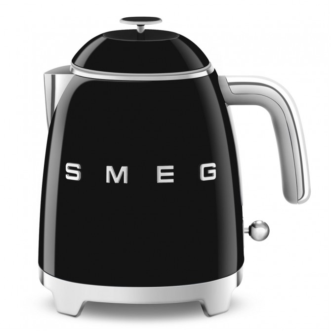 SMEG KLF05BLEU mini elektriskā tējkanna, melna