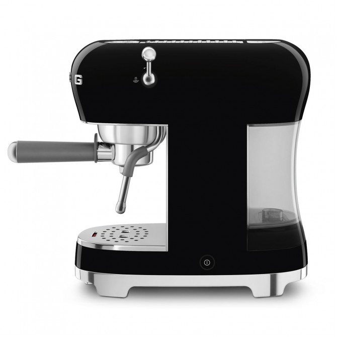 SMEG espresso kafijas mašīna ECF02BLEU, melna