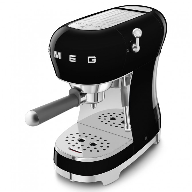 SMEG espresso kafijas mašīna ECF02BLEU, melna