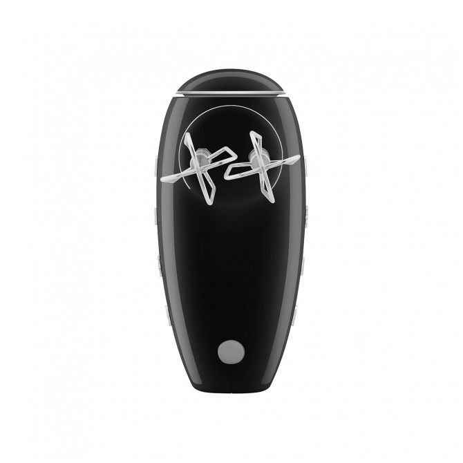 SMEG rokas mikseris, HMF01BLEU, melns