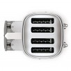 SMEG tosteris 4 šķēlēm TSF03SSEU, sudraba