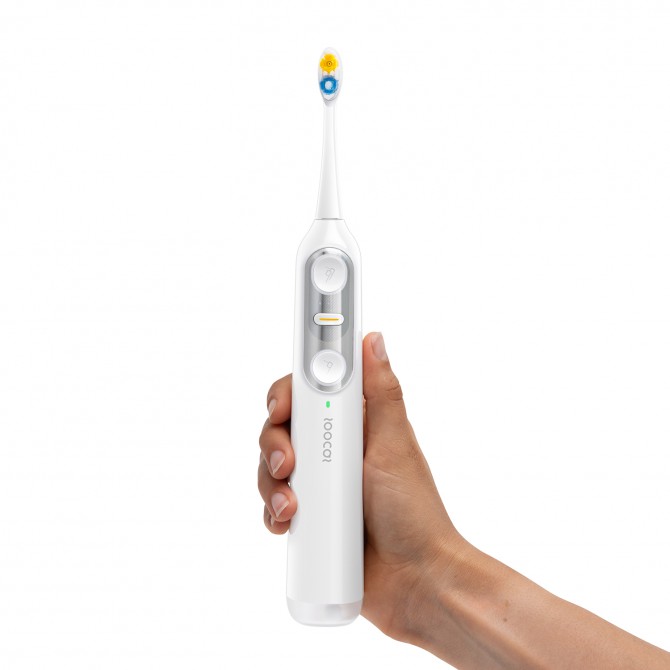 SOOCAS NEOS II 2-in-1 Elektriskā zobu suka ar ūdens irigatoru, Pearl White