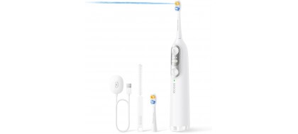 SOOCAS NEOS II 2-in-1 Elektriskā zobu suka ar ūdens irigatoru, Pearl White