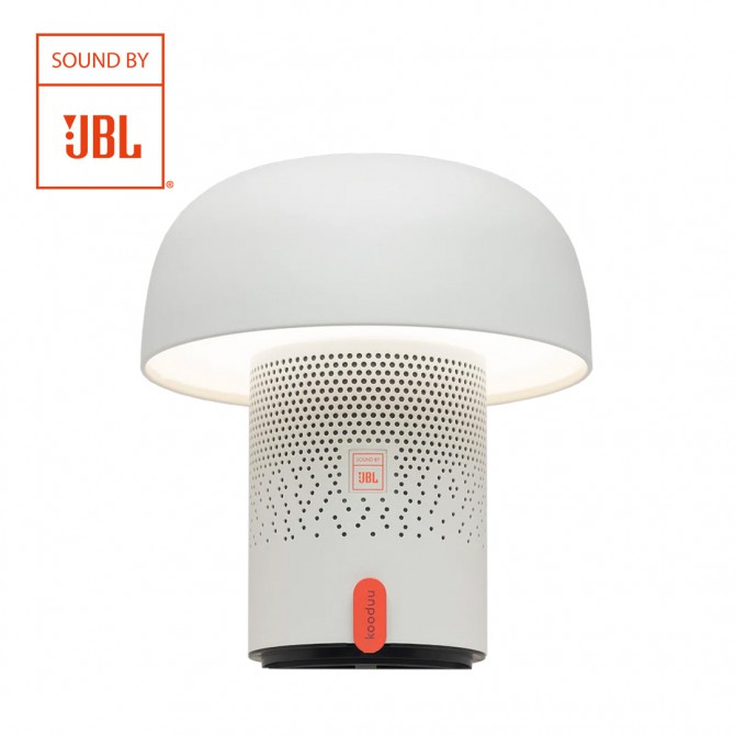 SOUND BY JBL Sensa Play skaļrunis/lampa ar JBL skaņas sistēmu, Baltas krāsas