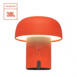 SOUND BY JBL Sensa Play skaļrunis/lampa ar JBL skaņas sistēmu, Oranžas krāsas