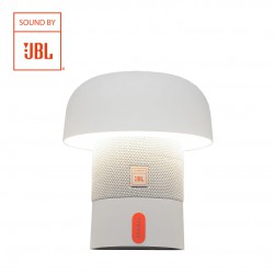 SOUND BY JBL Sensa Play Mini skaļrunis/lampa ar JBL skaņas sistēmu, Baltas krāsas