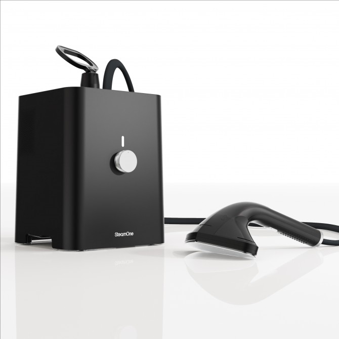 SteamOne STEAMCUBE tvaika gludināšanas sistēma, melna