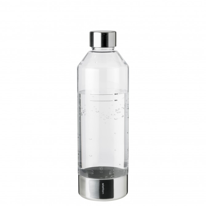 STELTON Brus ūdens gāzēšanas pudele 1.15L, caurspīdīga