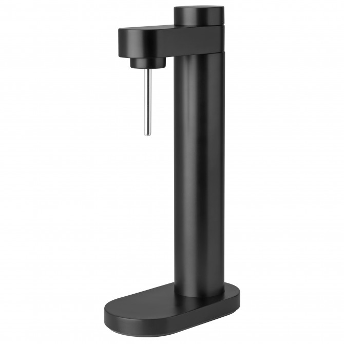 STELTON Brus ūdens gāzēšanas iekārta, melni metāliska