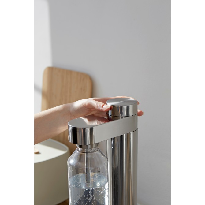 STELTON Brus ūdens gāzēšanas iekārta, tērauda