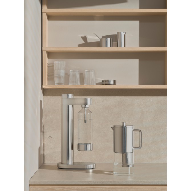 STELTON Brus ūdens gāzēšanas iekārta, tērauda