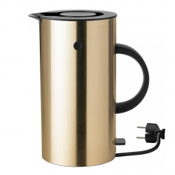 STELTON EM77 elektriskā tējkanna 1.5L, matēts misiņš