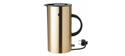 STELTON EM77 elektriskā tējkanna 1.5L, matēts misiņš
