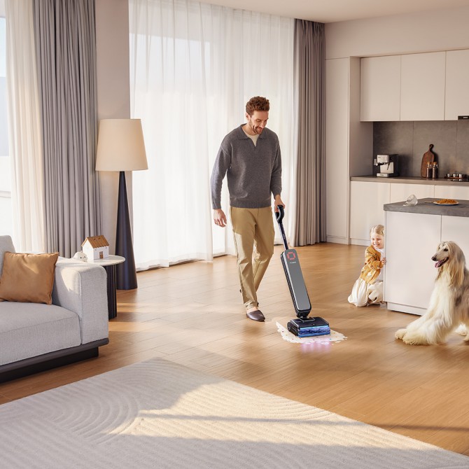 TINECO FLOOR ONE S9 Scientist Complete bezvadu mitrās uzkopšanas putekļsūcējs