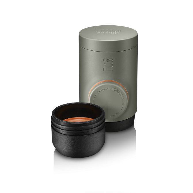 WACACO MINIPRESSO GR2, mehānisks espresso automāts, gray olive