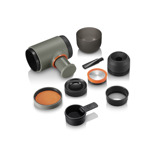 WACACO MINIPRESSO GR2, mehānisks espresso automāts, gray olive