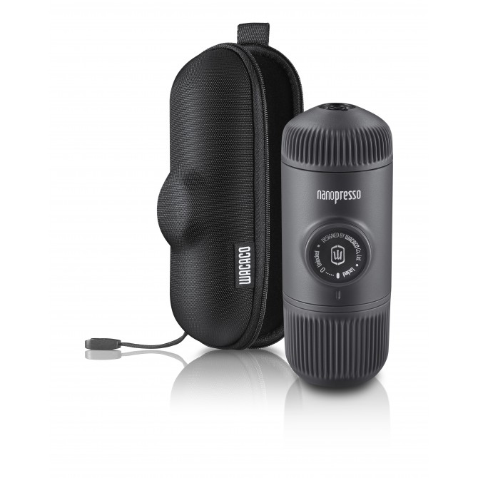 WACACO NANOPRESSO GREY + Case, kafijas automāts