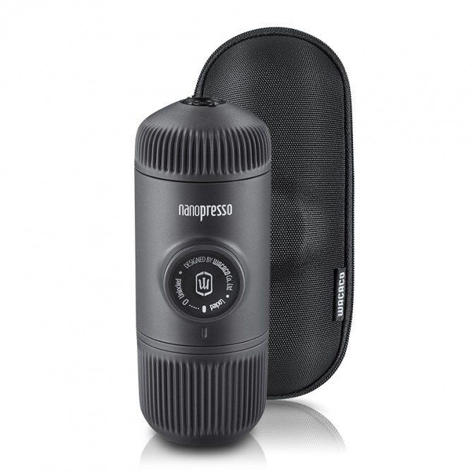 WACACO NANOPRESSO GREY + Case, kafijas automāts
