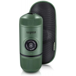 WACACO NANOPRESSO MOSS GREEN + CASE kafijas automats