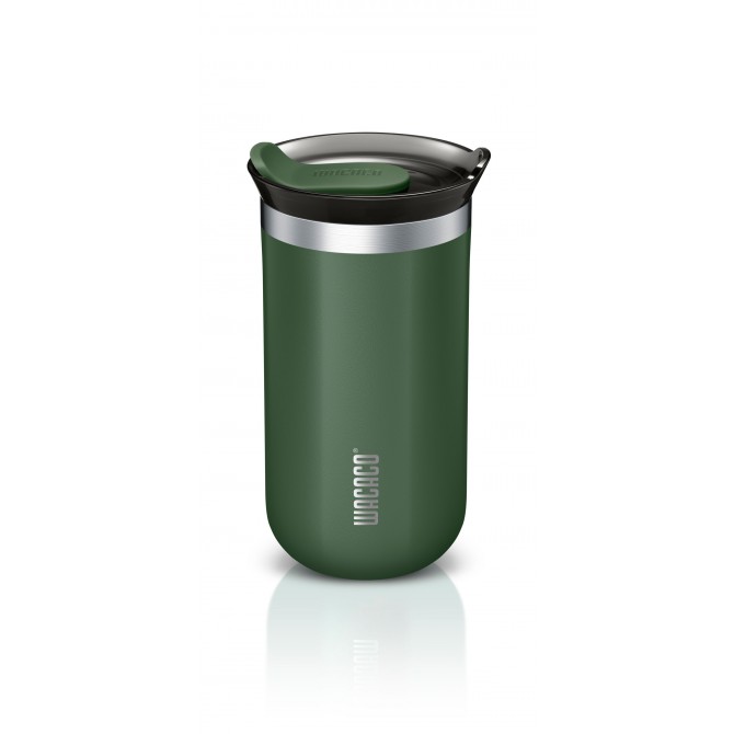 WACACO Octaroma Lungo, vakuumizolēta termokrūze, 300 ml, zaļa