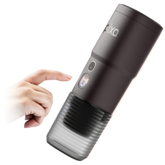 WACACO PIXAPRESSO elektrisks espresso automāts, dark burgundy