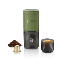 WACACO PIXAPRESSO elektrisks espresso automāts, olive green