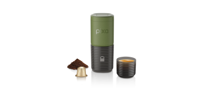 WACACO PIXAPRESSO elektrisks espresso automāts, olive green