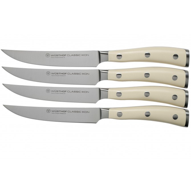 WÜSTHOF Classic Ikon Creme 4 steika nažu komplekts