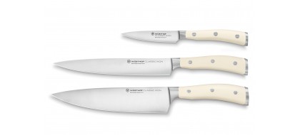 WUSTHOF Classic Ikon Creme 3 gab. nažu komplekts