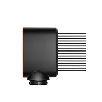 Palīdz žāvēšanas laikā ieveidot un pagarināt cirtainus un sprogainus matus.