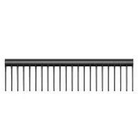 Pirms ieveidošanas atšķetina un nostiepj visu tipu matus.